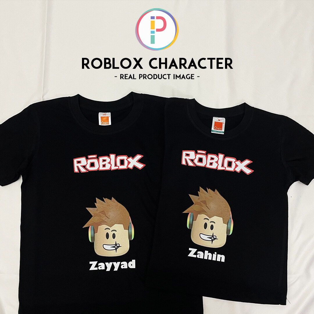 Custom Roblox Birthday Shirt, Custom Birthday Shirt, Best Custom Cartoon  Shirt, Family Birthday Shirt, Kids Heavy Cotton Tee, Roblox Characters  T-shirt - Laughinks