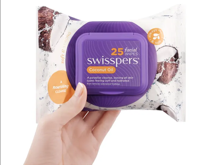 coconut oil face wipes