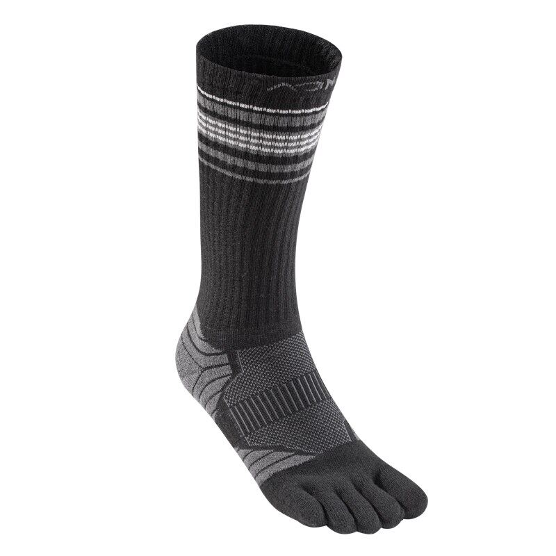 AONIJIE Mens Sports Toe Socks Ultra Trail Running Crew Toe Socks Five Fingers Sneaker Socks For Hiking Marathon Cycling E4833