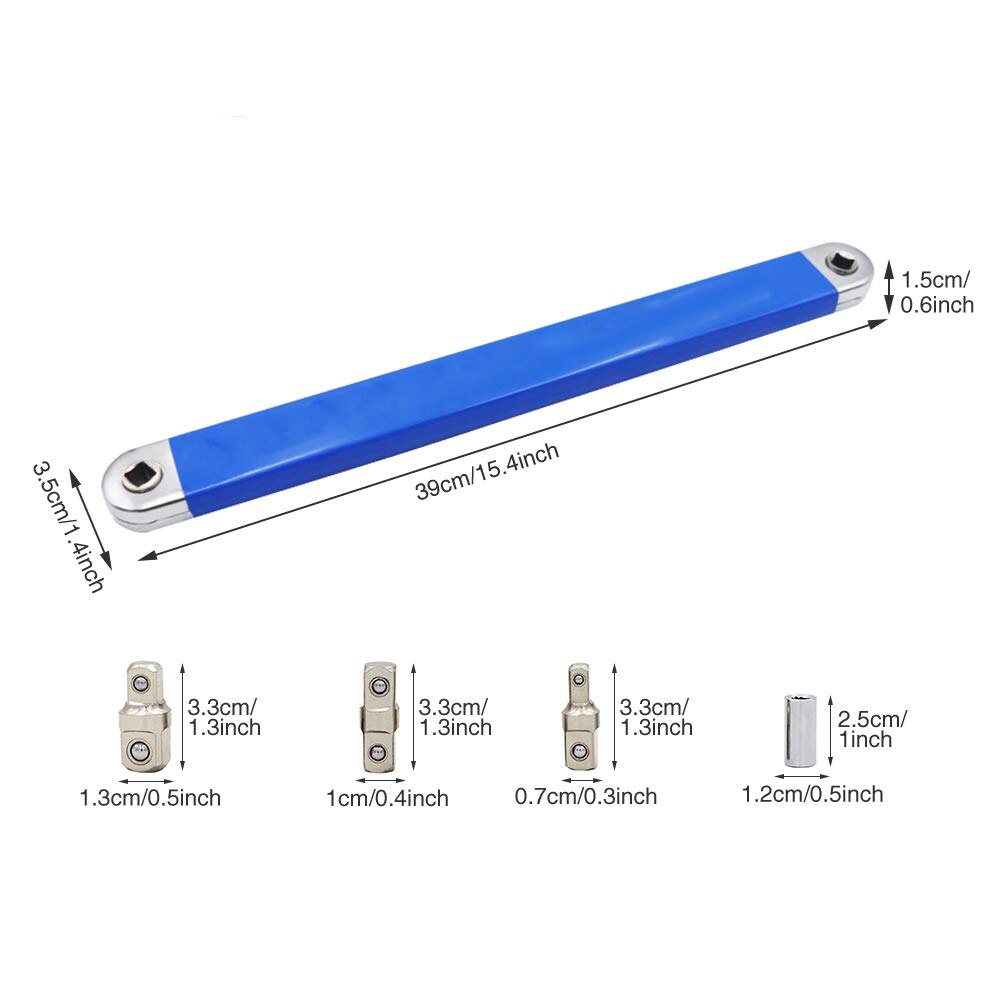 Bù đắp mở rộng cờ lê Vặn Xoắn Ô tô cơ khí hội thảo multiftional cờ lê nhà để xe Xe dụng cụ cầm tay kết hợp bộ