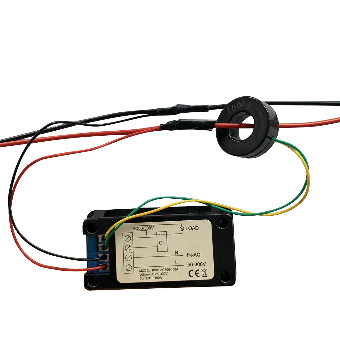Màn Hình LCD Kỹ Thuật Số 6 Trong 1 AC50-300V Chính Hãng Máy Đo Nhiệt Độ Vôn Kế Dòng Điện Năng Lượng