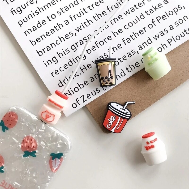 USB dễ thương nút bảo vệ dây cáp dây sạc tổ chức tiết kiệm cáp silicon cho dây sạc Iphone bảo vệ cáp truyền dữ liệu bảo vệ