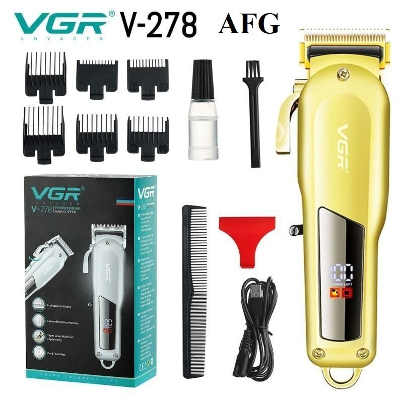 278 Hoerschneider Perséinlech Fleeg Professionelle Trimmer Elektreschen LCD Display USB Interface Fir Oplueden Pg VGR V278_voghion.com