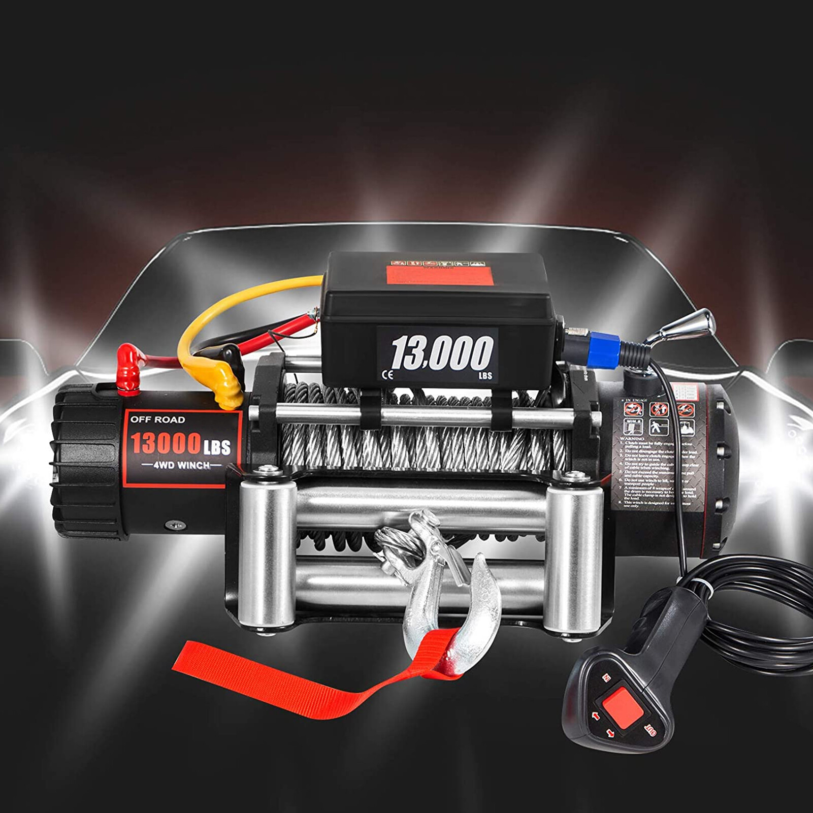 Winch Controller Ergonomic Design Work for Long Time for Indoor
