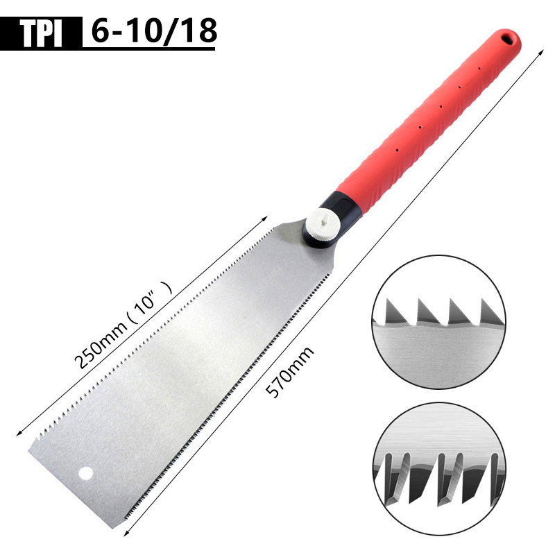 Jepun Saws Ryoba Fine Cut Saw SK5 tangan fleksibel Saw untuk kayu buluh