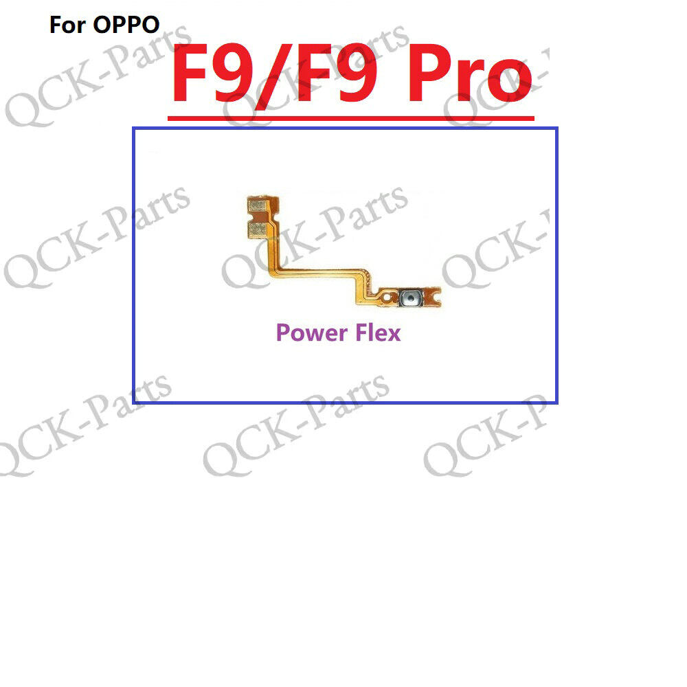 Cho Oppo F9 Pro Power On/Off nút công tắc bên khối lượng lên xuống nút Cáp thay thế linh hoạt