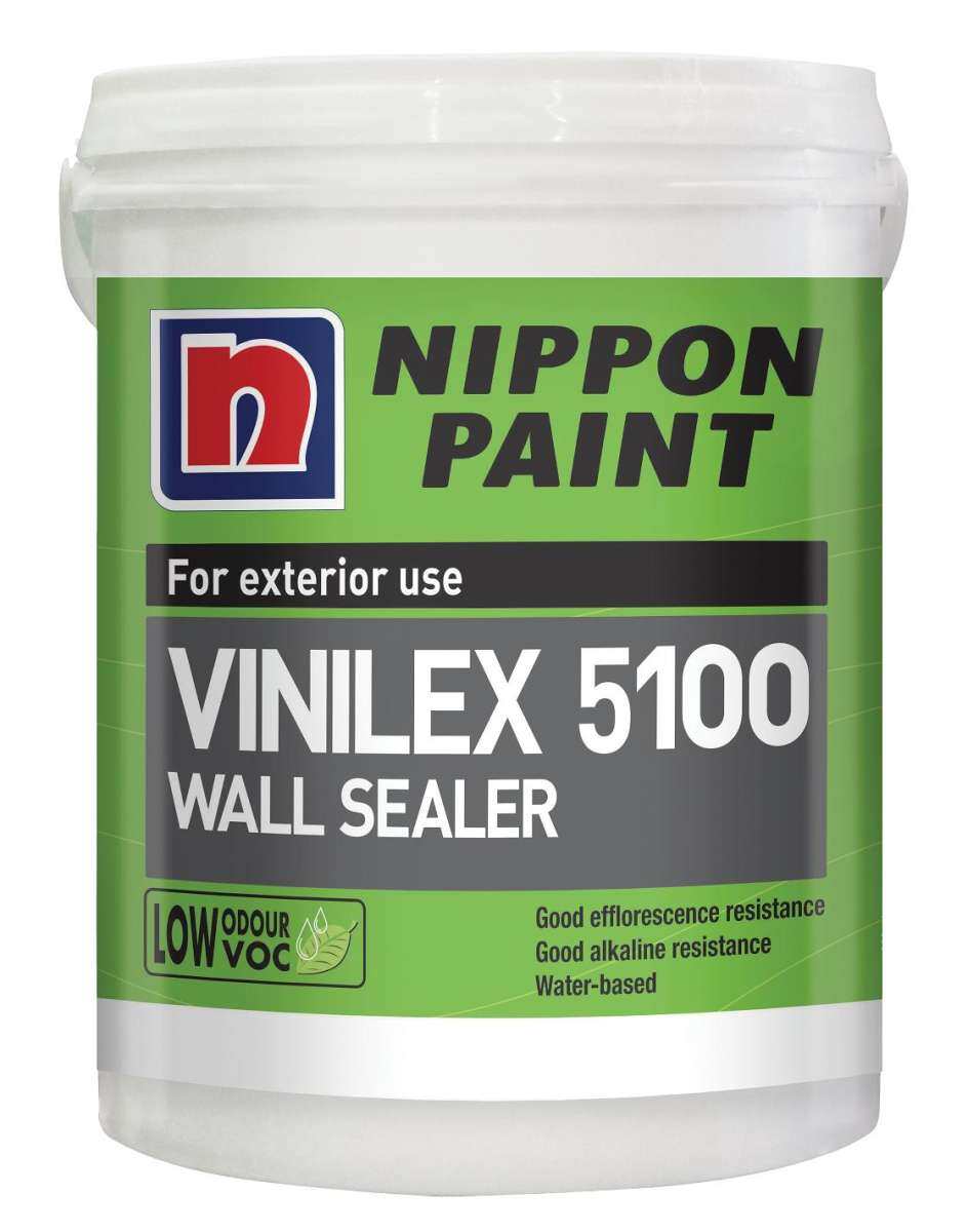 18 Liters 18L NIPPON VINILEX 5100 Exterior Wall Sealer Undercoat Lazada
