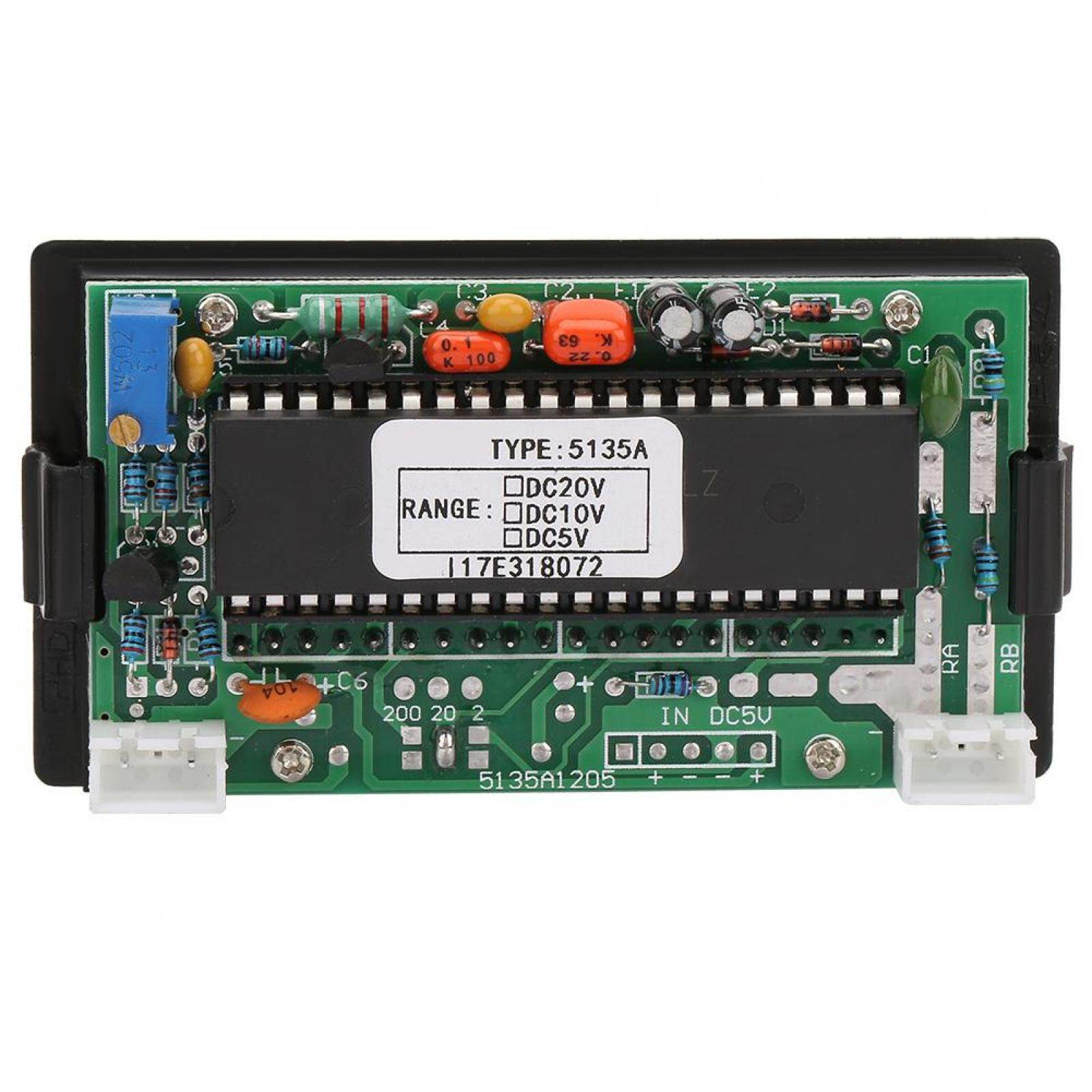 5135A 3 1/2 Digit Red LED Digital Panel Meter DC Voltmeter Voltage Meter