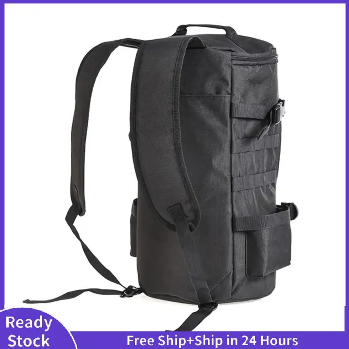 tackle bag with rod holder