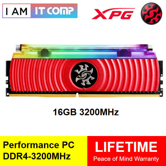 ADATA XPG SPECTRIX D80 16GB RGB Liquid Cooling 3200Mhz DDR4 RAM