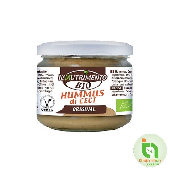 Sốt đậu gà hummus hữu cơ 180g probios