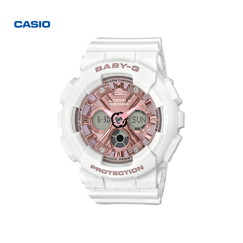 Đồng Hồ Nữ Thời Trang Chống Nước Casio BA-130, Đồng Hồ Điện Tử BABY