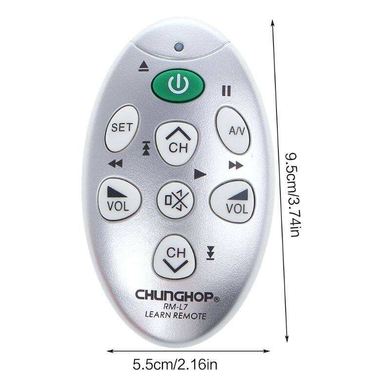 Mini Brand DC 3V Học Mới Điều Khiển Từ Xa RM-L7 Phổ Quát