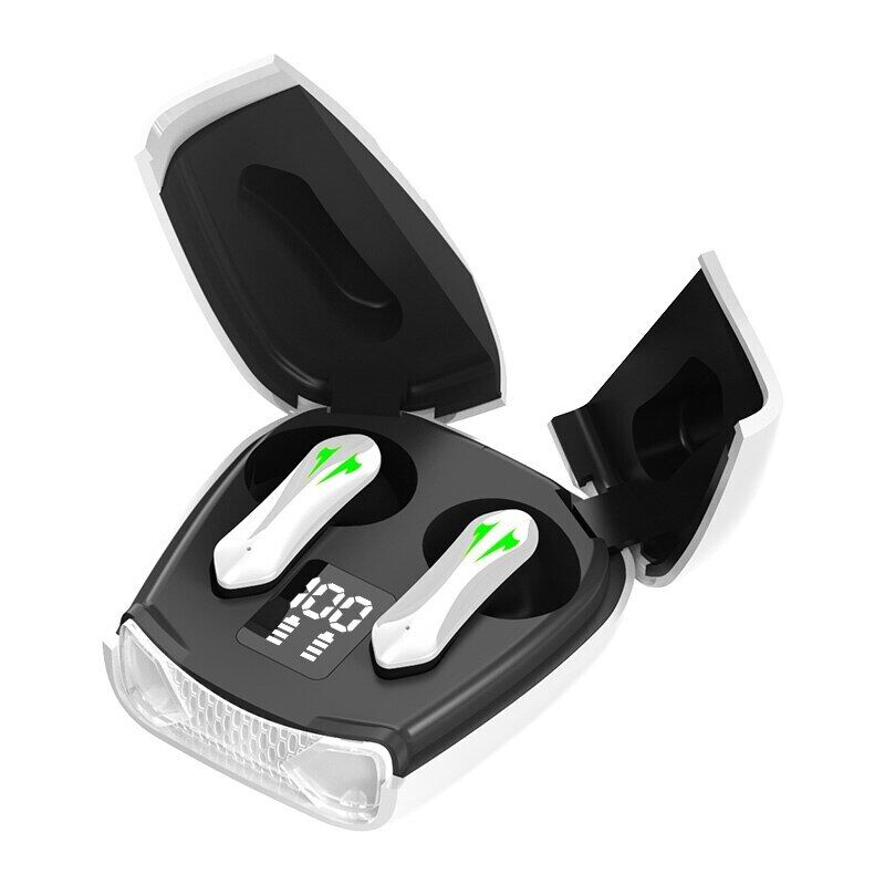 Bluetooth Earphone Wireless Headphones Gaming Headset With Flashlight Touch Control Earbuds Outdoor Low Delay For Game