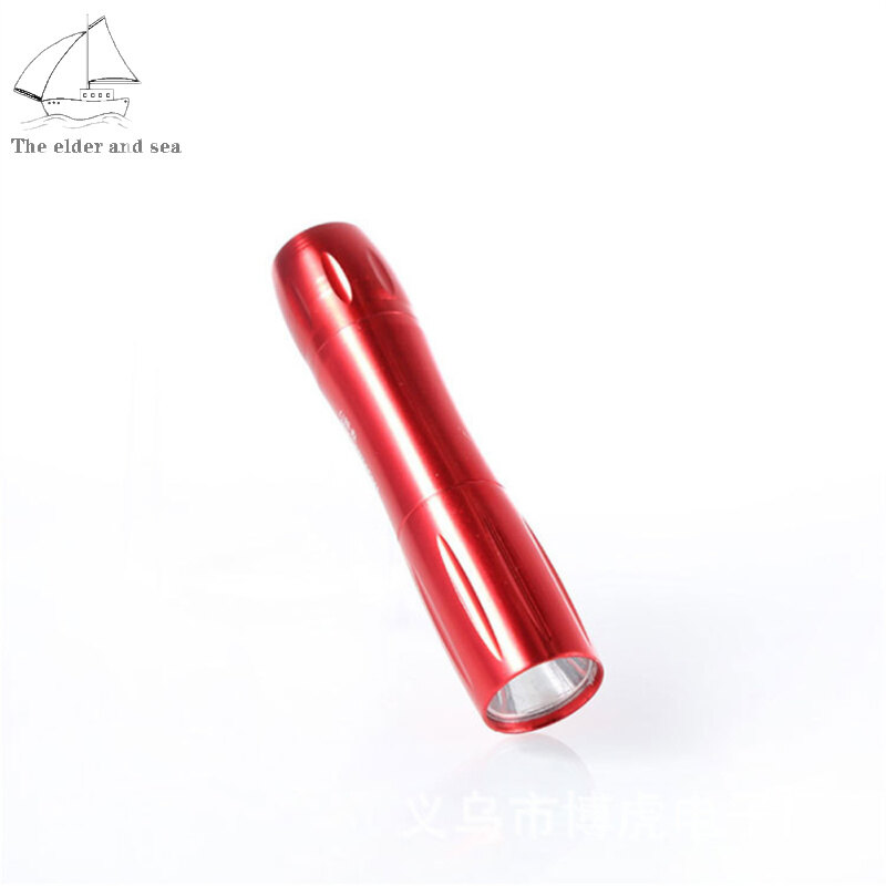 Elder Sea Led Small Torch Baseball-style Light Weight Portable Mini Flashlight Hand Held Torch
