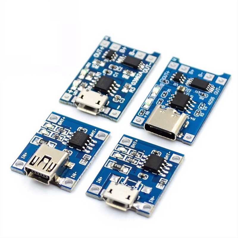 Mini Micro Type-C USB 5V 1A 18650 TP4056 Pin Sạc Mô-đun Sạc Với Chức Năng Bảo Vệ Kép 1A Li-ion