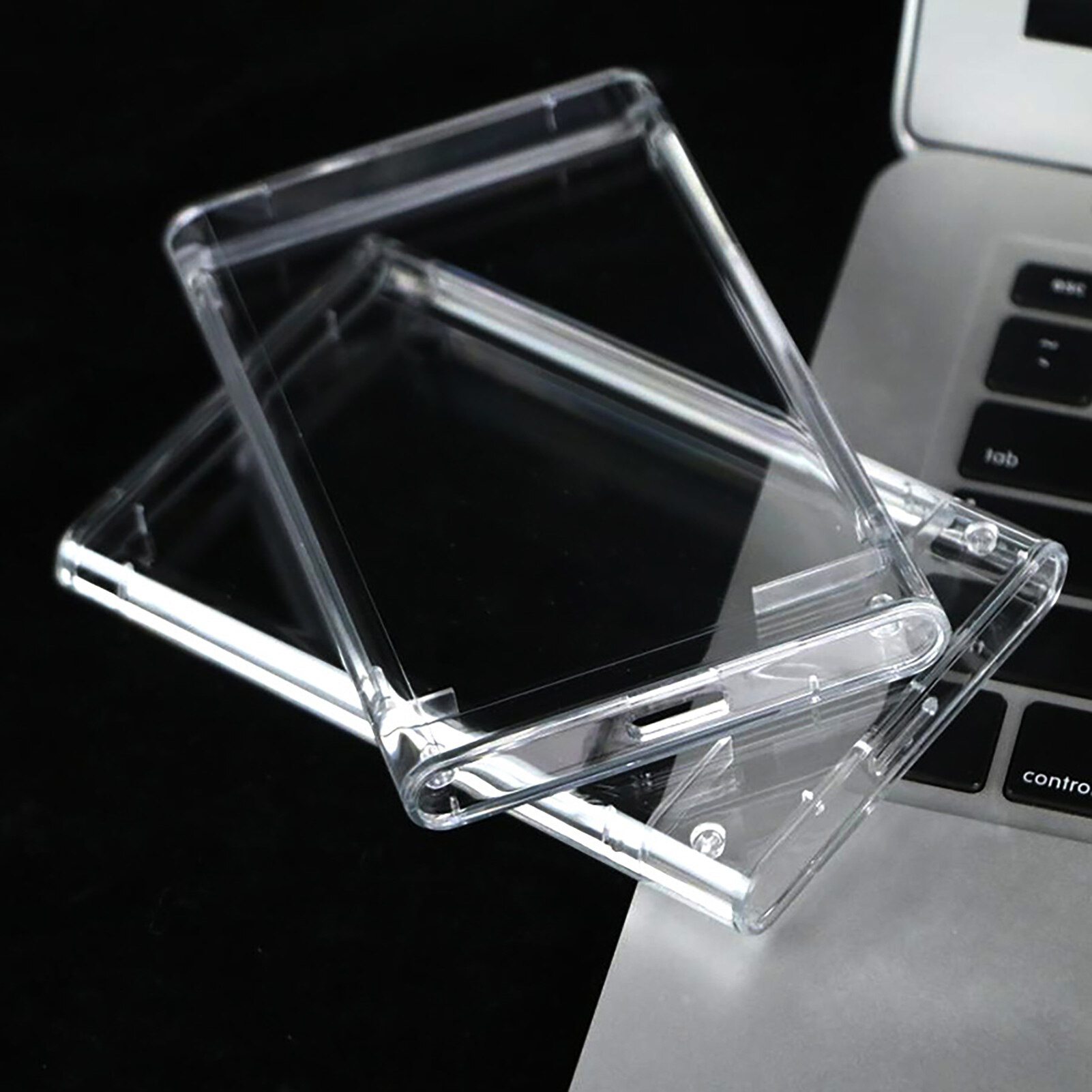 Hộp Đựng Ổ Cứng 3.5 Inch Hộp Đựng Ổ Cứng SATA USB3.0 Trong Suốt Hiệu Suất Ổn Định Lưu Trữ An Toàn Cho Hộp Đựng Ổ Cứng Máy Tính Để Bàn