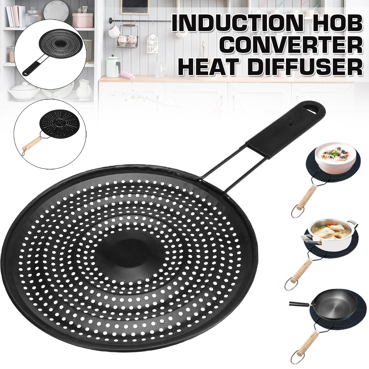 Stainless Steel Induction Diffuser Plate Heat Diffuser for Electric Gas