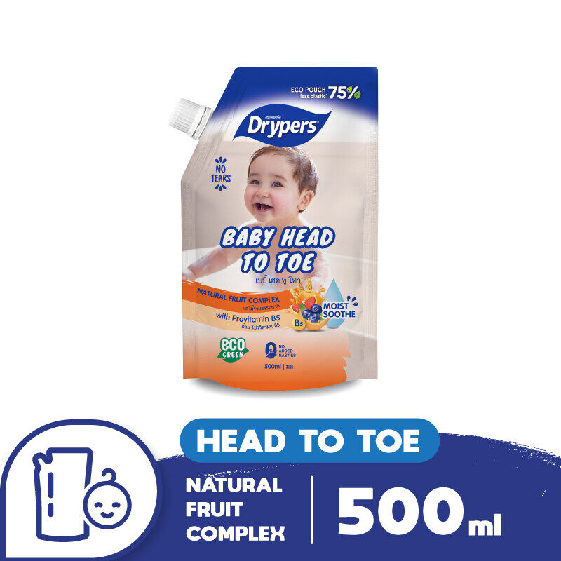 Drypers Baby Head to Toe 500ml