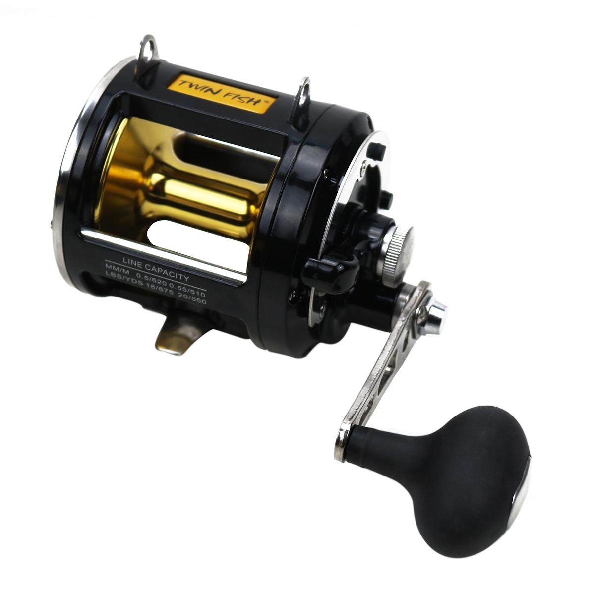 CODTR12000 8BB Drum Reel All Metal Fishing Reel Overhead Reel Saltwater