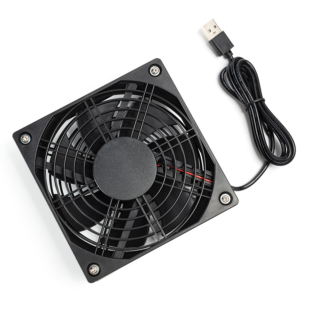Quạt Làm Mát Khung Máy Tính USB 5V Router Không Dây Thiết Lập-Top Box Mute Cooler