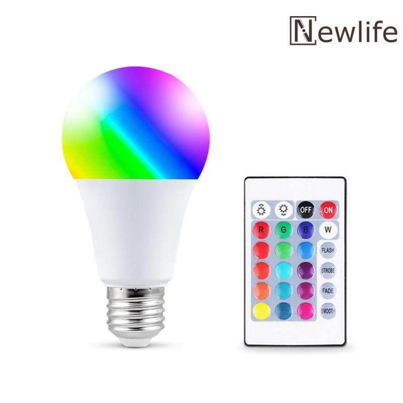 Led RGB bulb E27 đầy màu sắc Dimmable ánh sáng kỳ nghỉ Đảng bar trang trí nhà đêm đèn