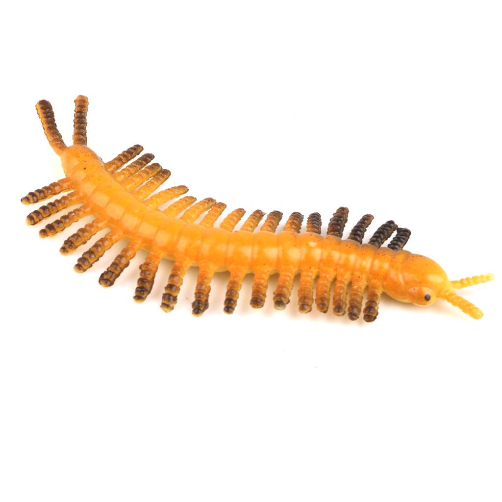 Dovewill 24pcs Plastic Vivid Insects Model Figure Toys Mantis Scorpion Bee Sets