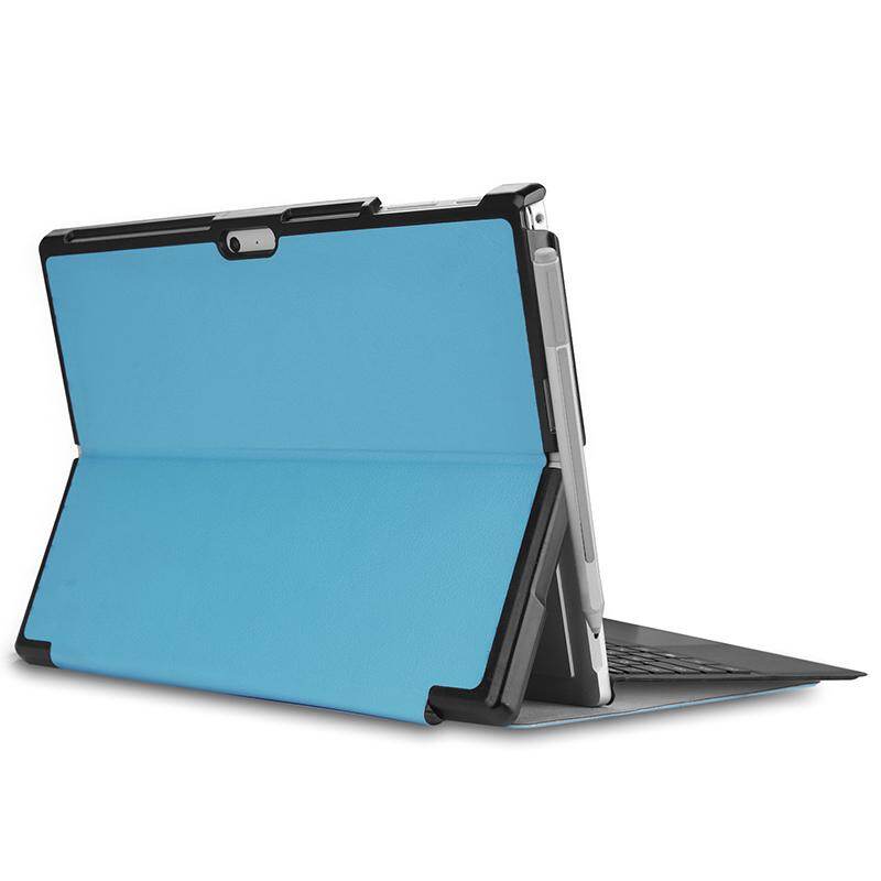 Folio Folding Magnetic PU Leather Case with Funda Stand Stable for Surface Pro 4 5 6 12.3 Tablet Protective Skin Shell Surface Pro 7 Flip Case+Stylus(Not include keyboard)