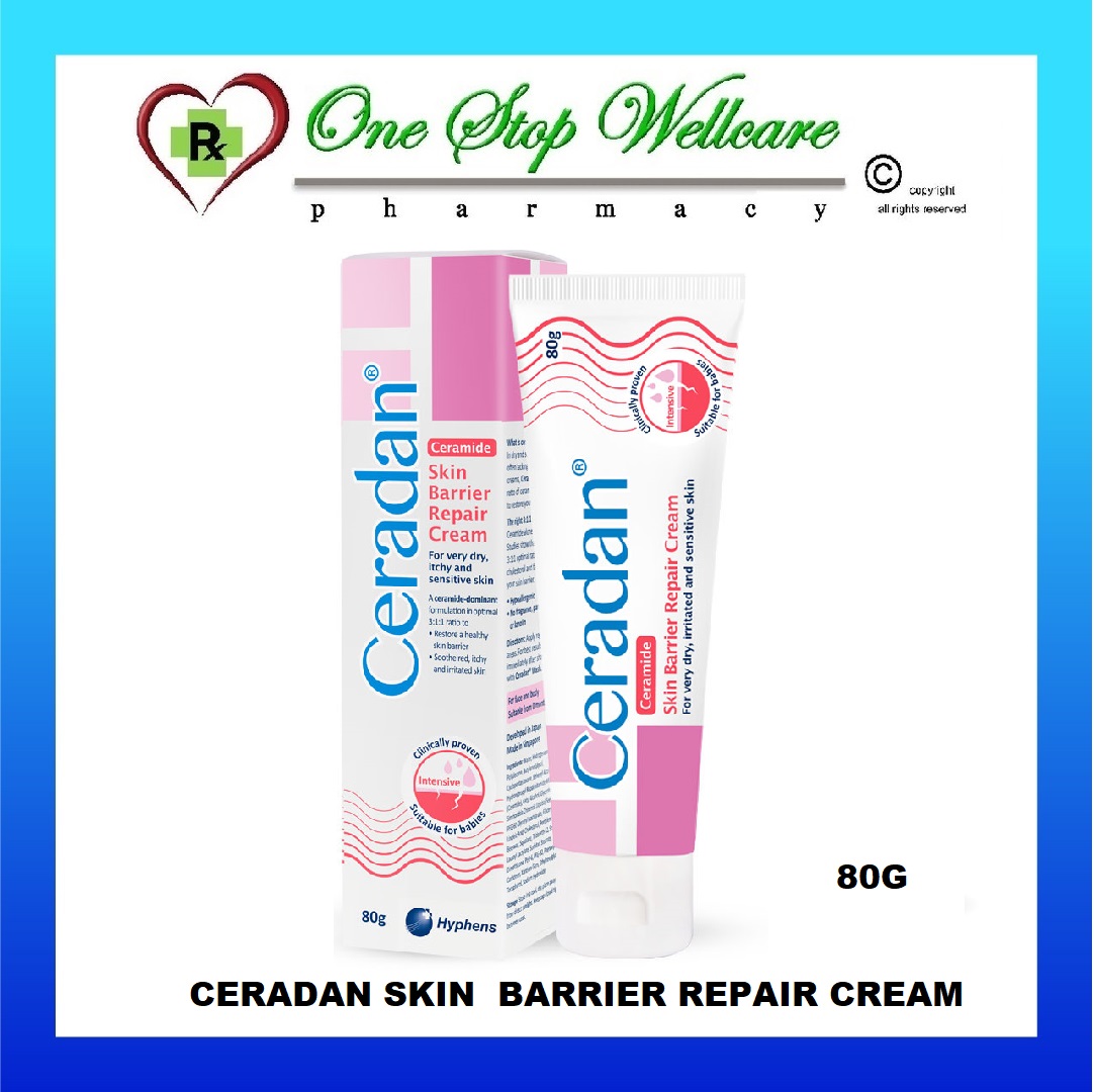 CERADAN SKIN BARRIER REPAIR CREAM 80G / 30G | Lazada