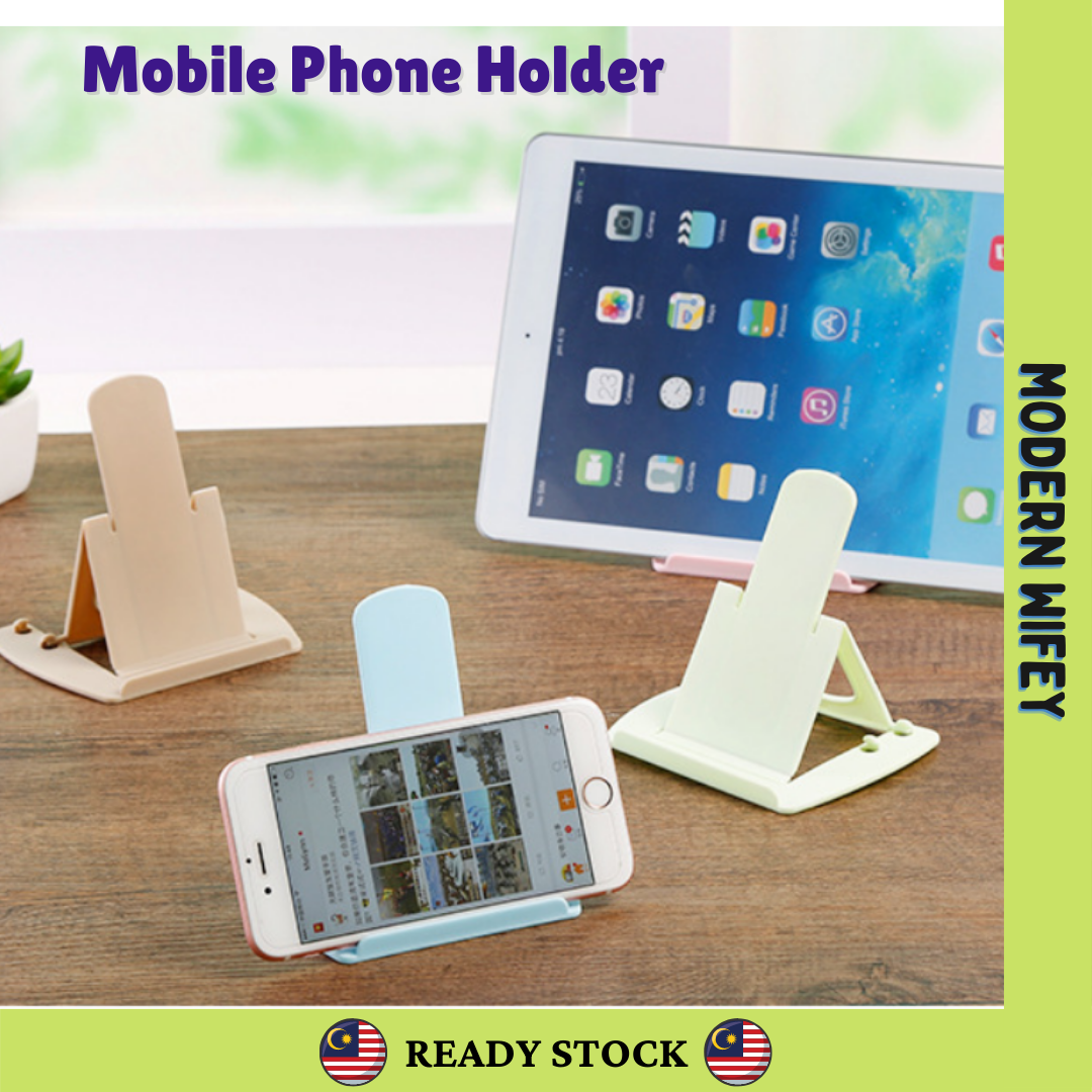 Ready Stock Mobile Phone Holder Table Top Handphone Stand Portable ...