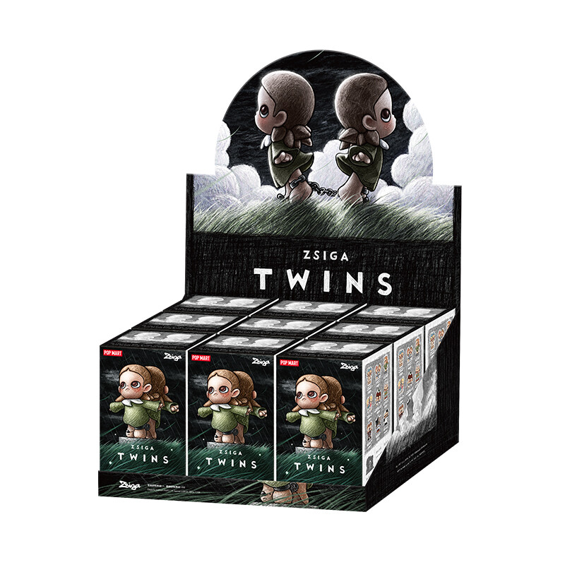 POP MART Zsiga Twins Series Figure Blind Box