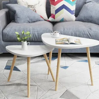 Coffee Table Nordic Side Table Wooden Sofa End Table Tea Table Modern Coffee Table Set Lazada Singapore