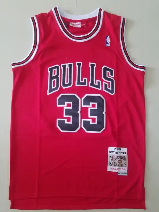 dennis rodman jersey red