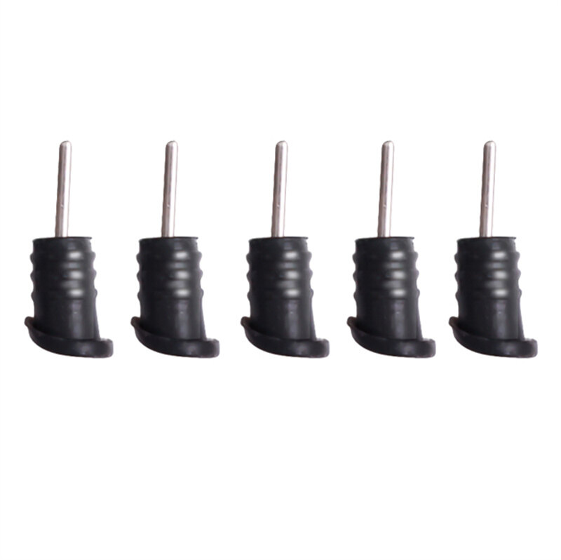 10/5Pcs Headphone 3.5mm Jack Silicone Dust Plug Universal Audio Microphone Interface Dustproof Stopper Phone Earphone Hole Protectors