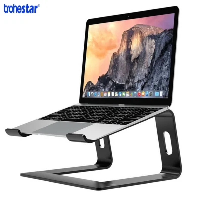 Laptop Stand Aluminum Adjustable Folding Portable for Notebook MacBook Computer Bracket Lifting Cooling Holder Non slip Office