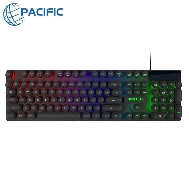 IMICE AK-800 USB Wired Mechanical Feeling 104 Key RGB Backlit Game Keyboard Singapore