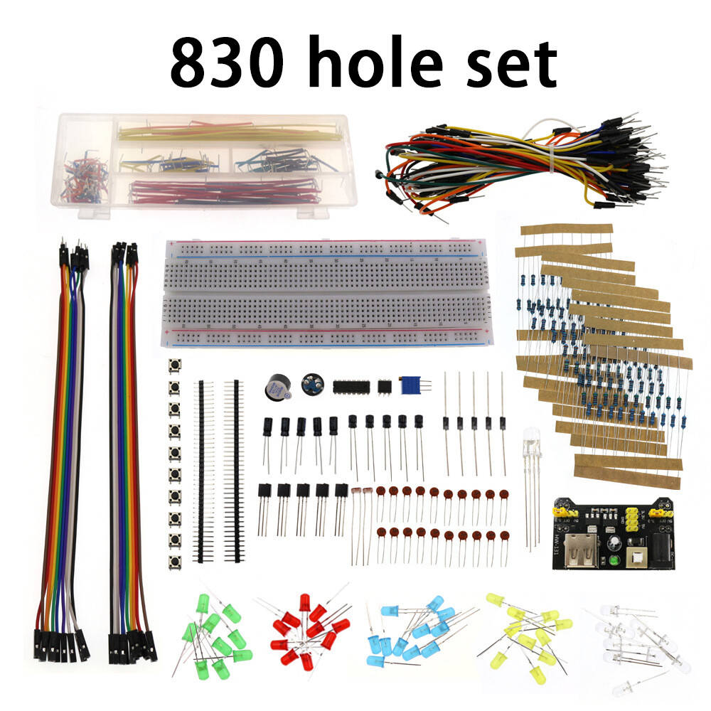 Bảng Mạch 830 Lỗ Cho Bộ Linh Kiện R3 Bộ Khởi Động Cho Người Mới Bắt Đầu Tương Thích Với MEGA2560