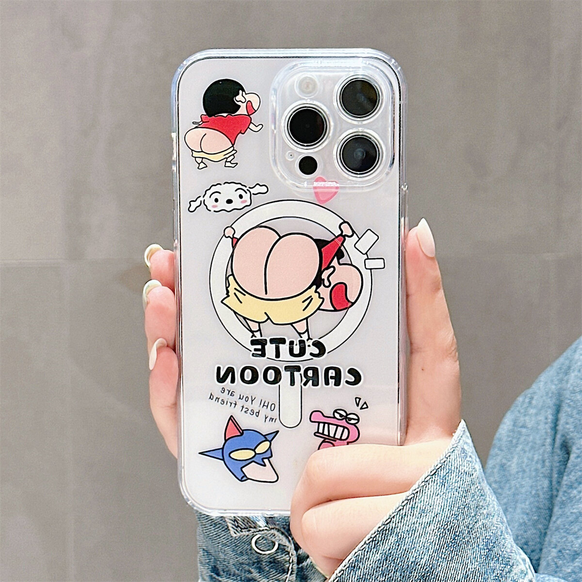 Luxury cartoon funny magsafe phone case for iphone 14 13 12 11 pro max 12 13 pro 14 plus 11 pro max soft tpu shockproof phone case for iphone 14 pro max