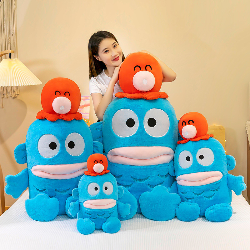 HS Plush toy mermaid doll ocean octopus doll