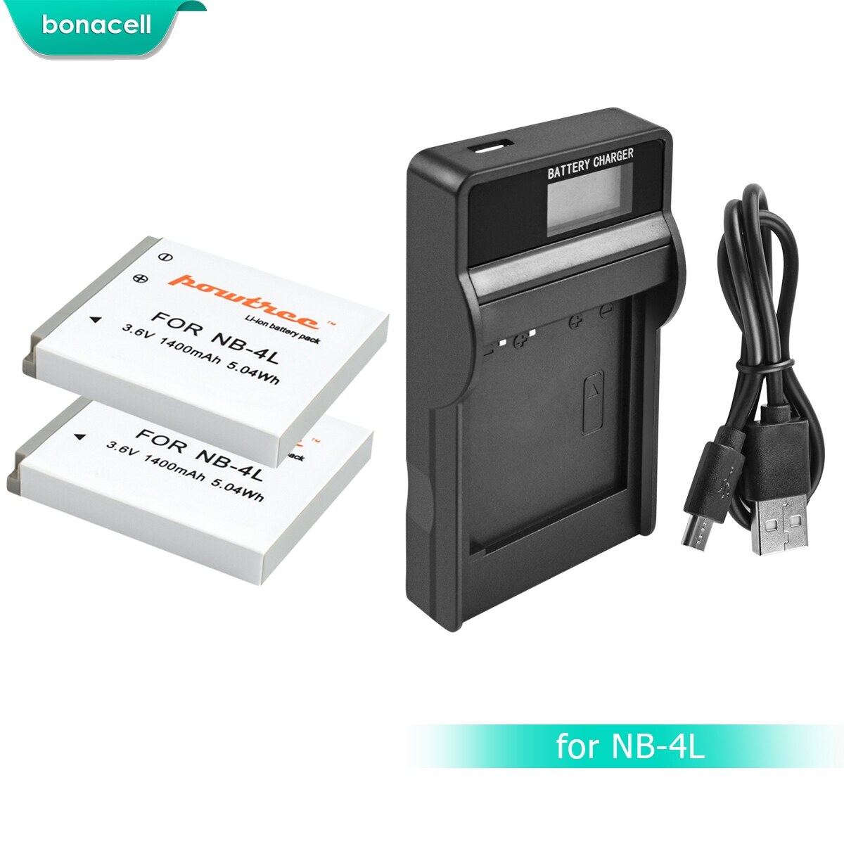 canon nb4l battery charger