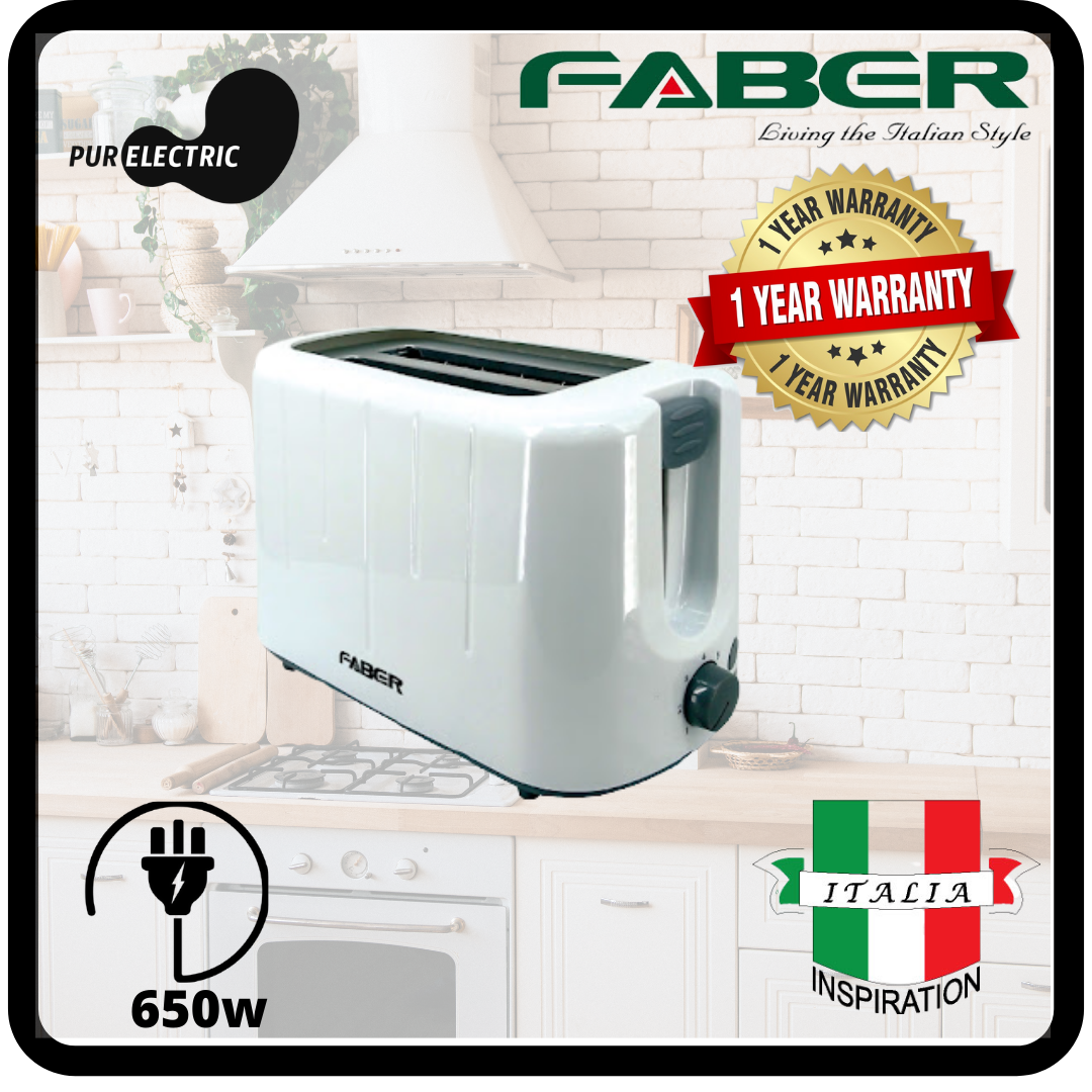 Faber Toaster FT 35 650W 2side short toaster Pembakar Roti Mesin 烤面包机