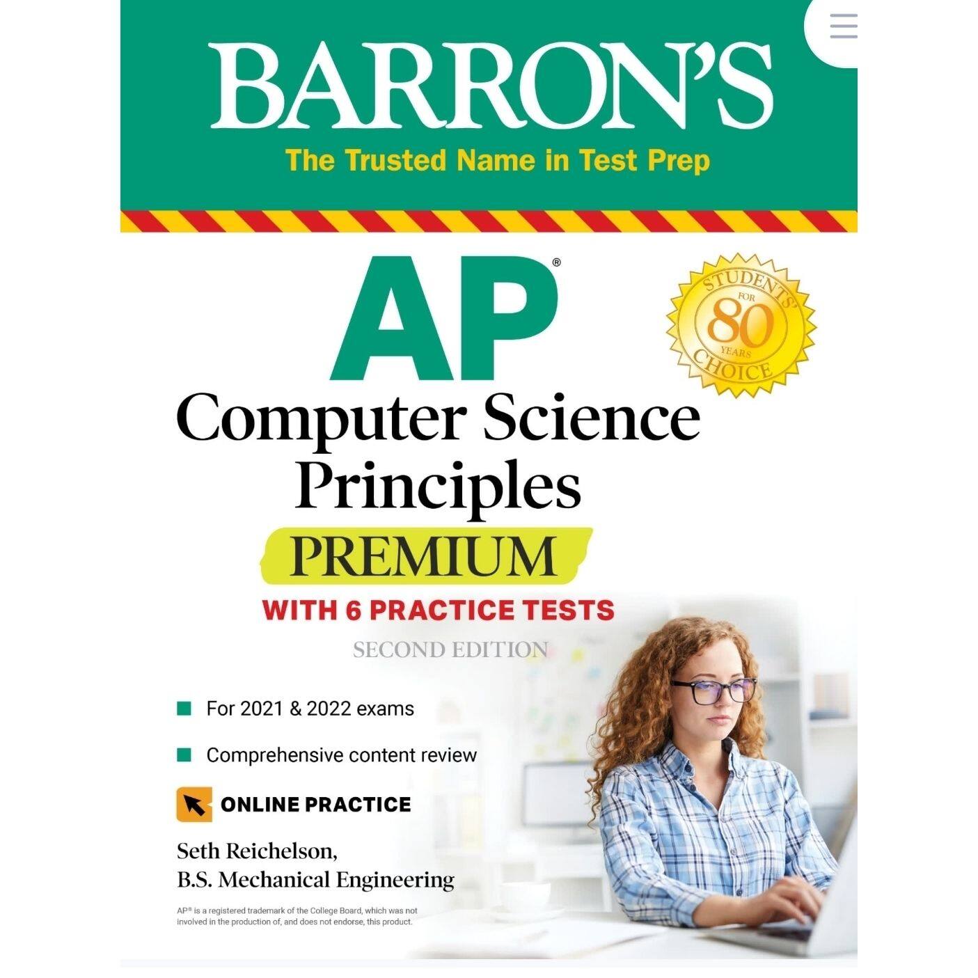 Barron's Computer Science Principles Premium with 6 Practice Tests ...