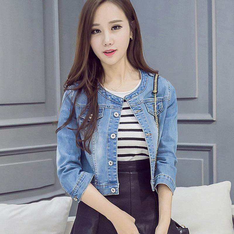 plus size short sleeve jean jacket