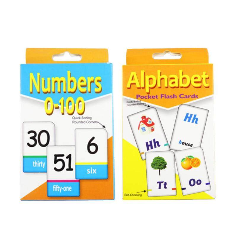 Baoblade 2 Set Flash Cards Travel-friendly Self-storing with Adorable Illustrations Malaysia