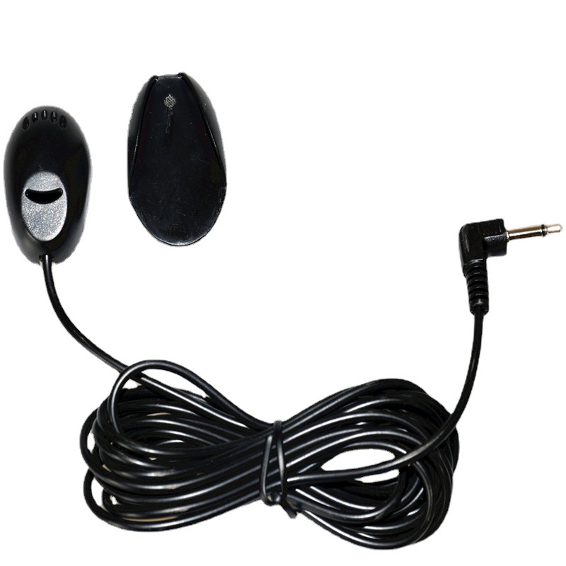 Car Audio Microphone 3.5mm Clip Jack Plug Mic Stereo Mini Wired External Microphone For Auto DVD Radio Professionals