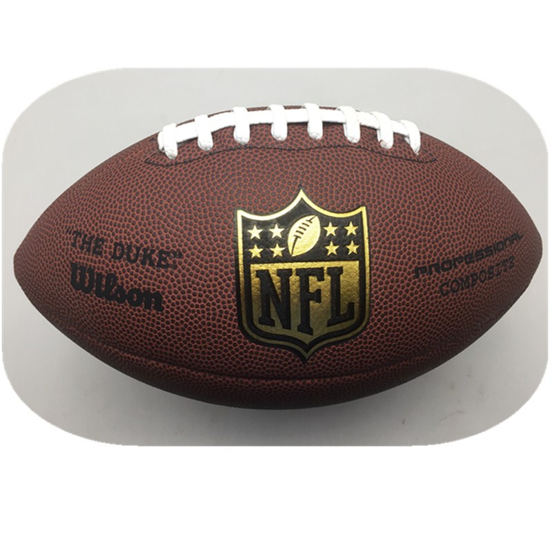 【สินค้าใหม่】ลูกบอลรักบี้วิลสัน Nfl รักบี้อเมริกันฟุตบอลขนาด9พร้อมของขวัญฟรี Topsports Mall 
