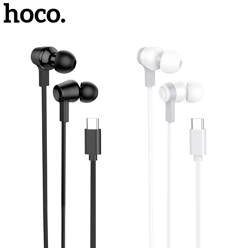 [Mới] HOCO Tai Nghe Nhét Tai Âm Thanh Nổi Âm Thanh Nổi Chất Lượng HD M86 Tích Hợp Micrô Kết Nối Type-C Cho Tai Nghe Kỹ Thuật Số Thông Dụng Chiều Dài Dây 1.2M