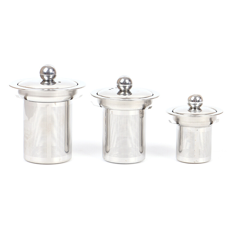 Reusable Stainless Steel Tea Strainer Mesh Infuser Basket Loose Tea Leaf Infuser