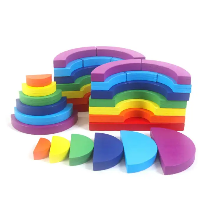 wooden stacking puzzle