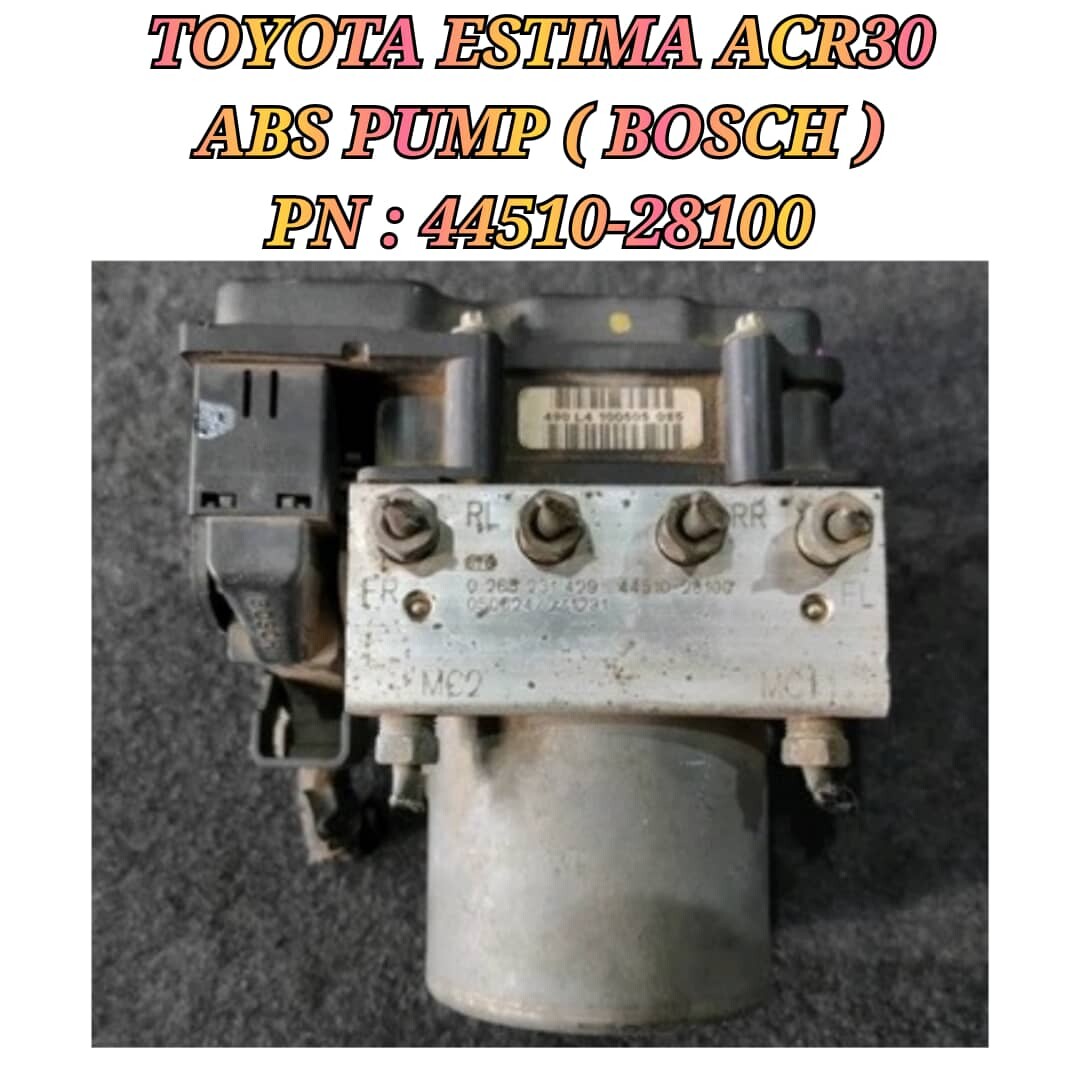 ???????????????? ABS Pump / Anti-Lock Brake Toyota Estima Previa ACR30 00-05 ABS ...